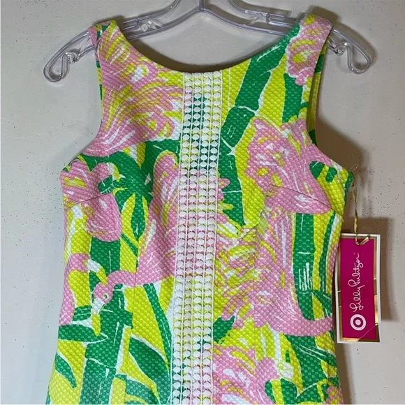 NWT. Lilly Pulitzer for Target Fan Dance Shift Dress. 4. - Picture 4 of 12